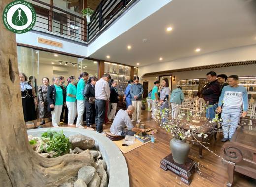 VIỆN IEP TỔ CHỨC DU LỊCH TRẢI NGHIỆM TRẦM TUỆ CHO CÁC HỘI VIÊN CLB DƯỠNG SINH KINH LẠC THÔN AN THỌ