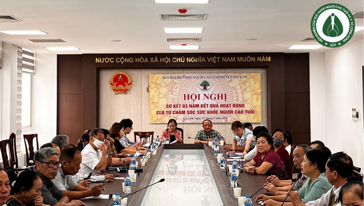 VIỆN IEP KÝ KẾT HỢP TÁC VÀ PHỐI HỢP CHĂM SÓC SỨC KHOẺ NGƯỜI CAO TUỔI HUYỆN GIA LÂM GIAI ĐOẠN 2023-2030
